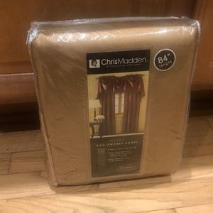 New NIP JCPenney Chris Madden drape single panel 84LX 54W inches (#3of 3)